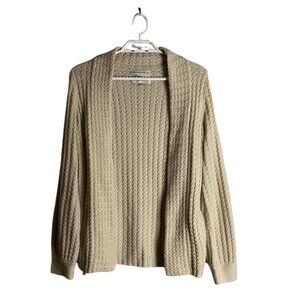 Urban Behavior Women's Light Tan Knit Cardigan